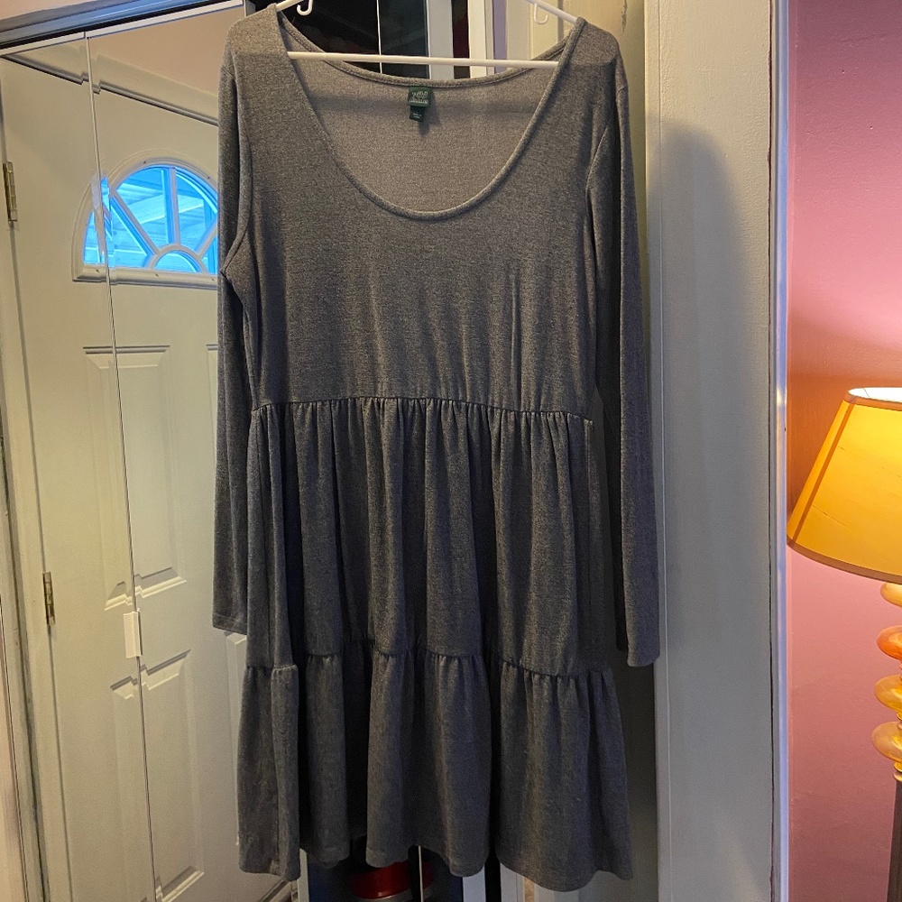 Wild Fable Long Sleeve Dress Large